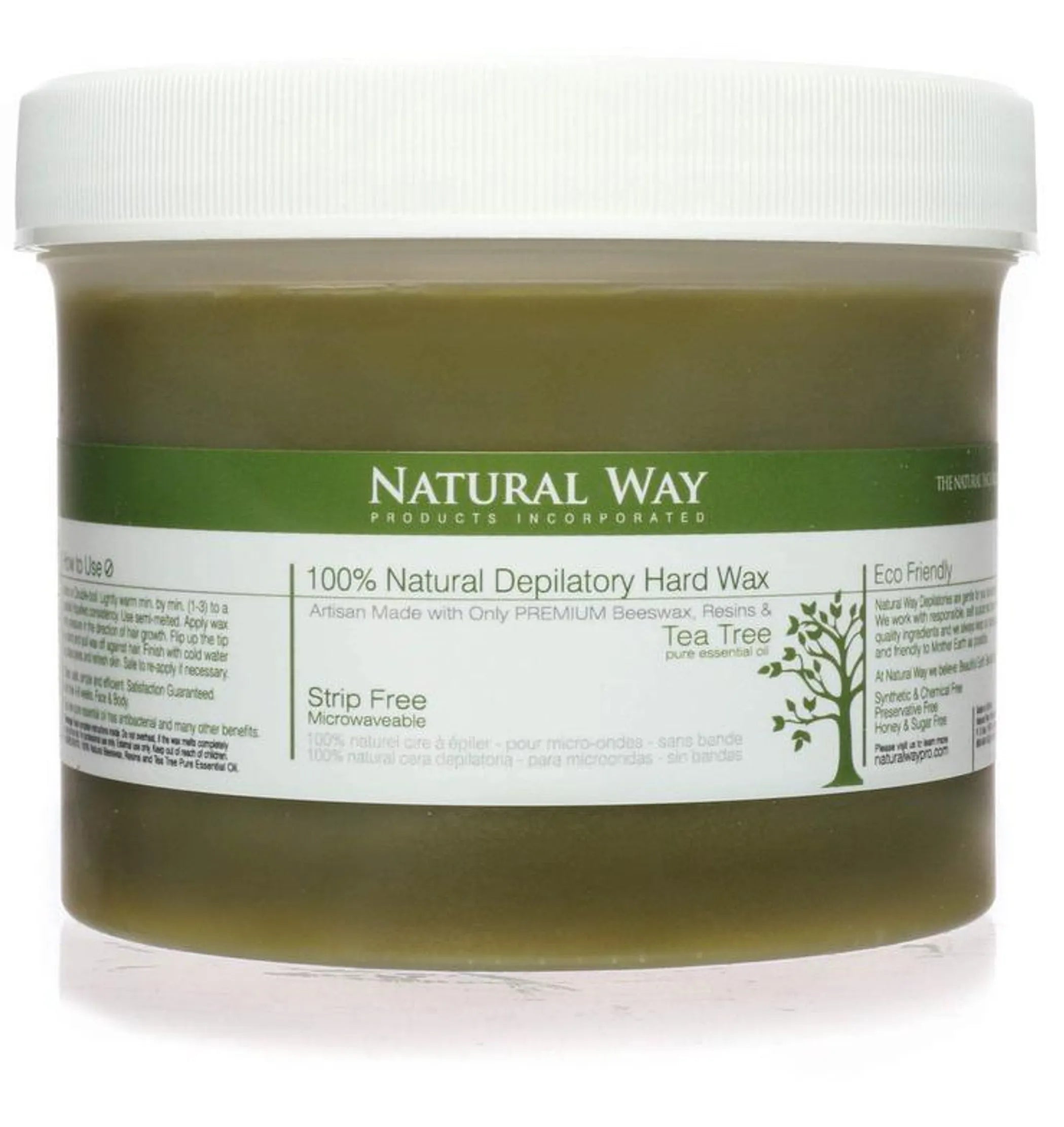 Natural Way Hard Wax: Face & Body Waxing Microwaveable