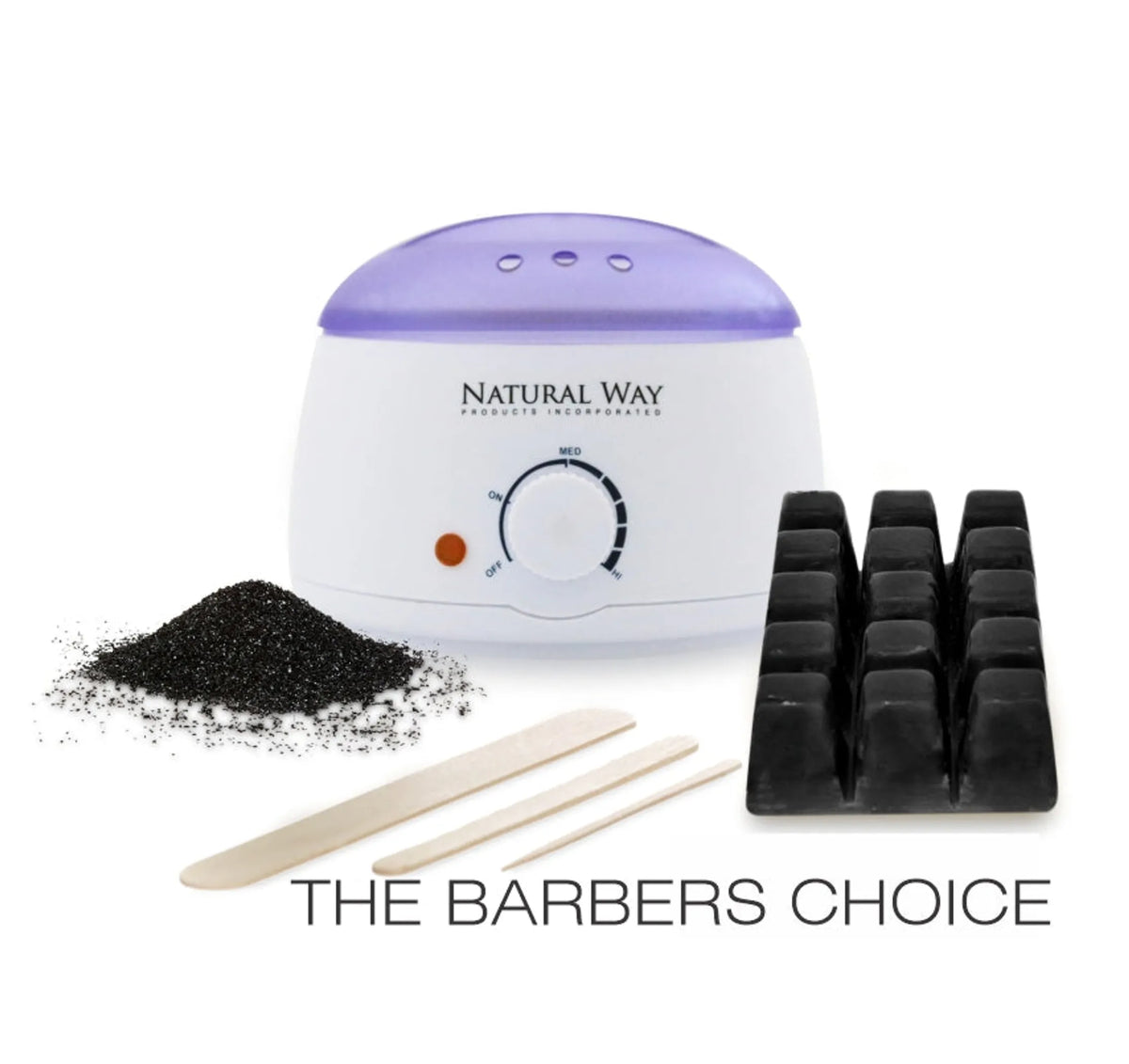 Natural Way Hard Wax: Face & Body Waxing |Hard Wax Warmer Kit