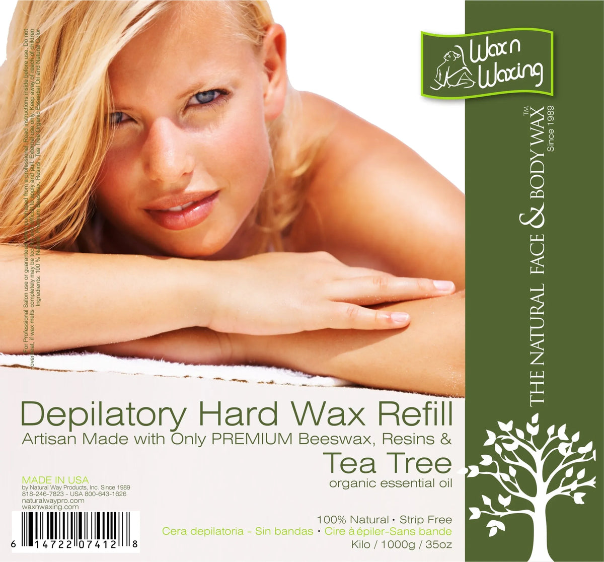 Wax n Waxing Depilatory Hard Wax - Refill