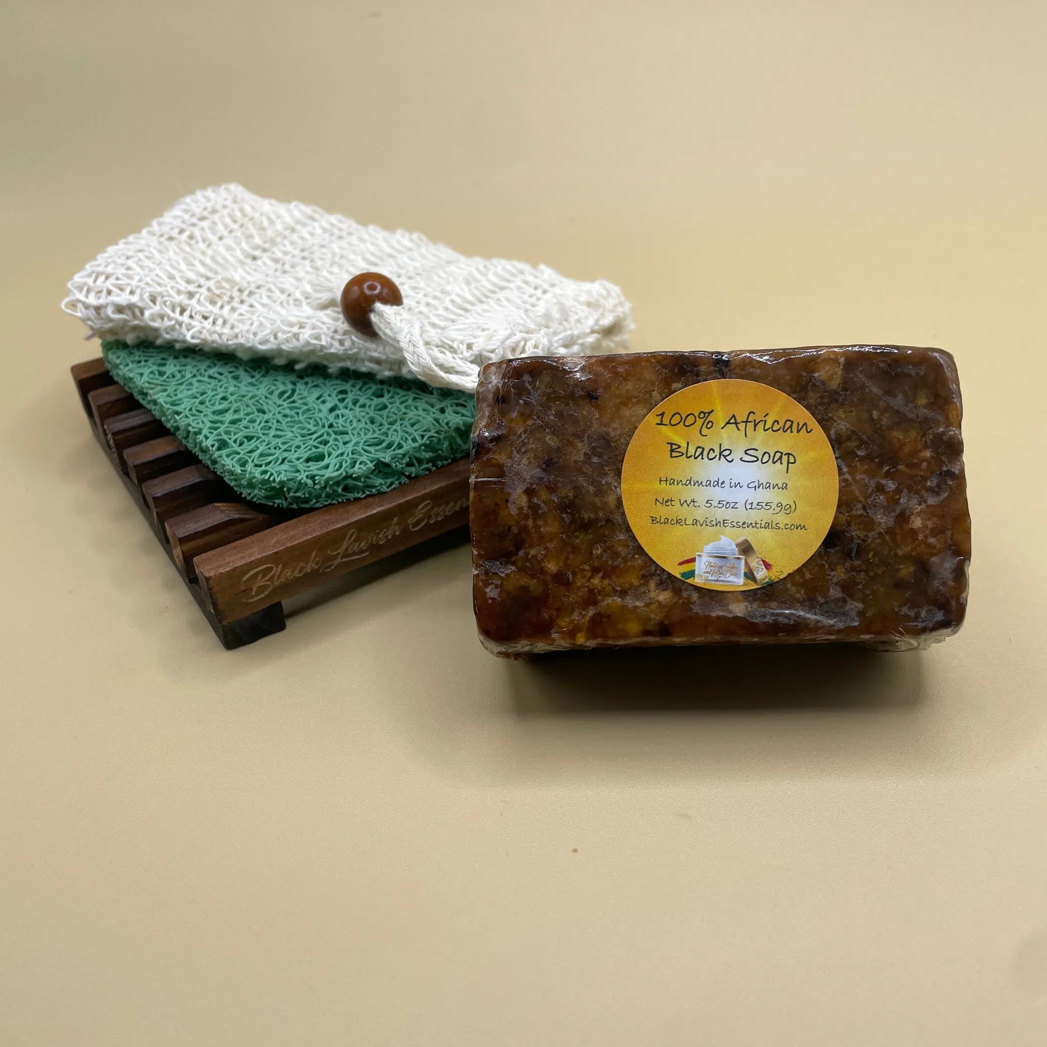 Pure African Black Soap