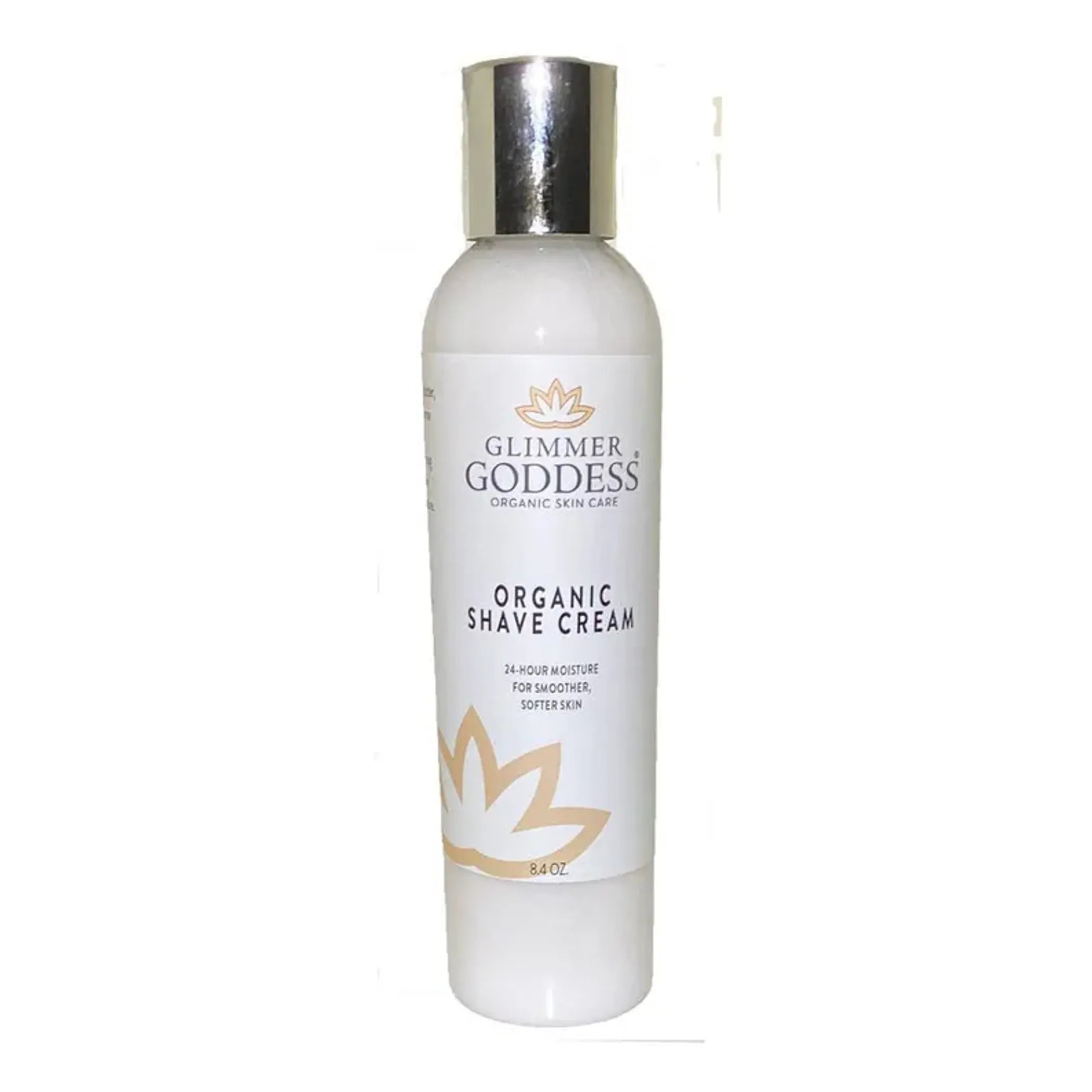 Organic Shave Cream w/Aloe, Coconut Oil & Shea Butter