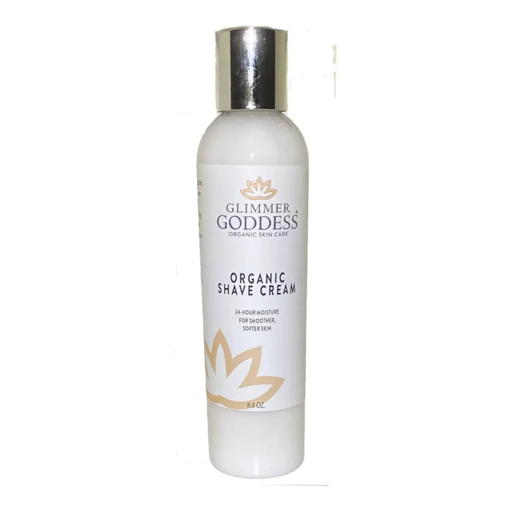 Organic Shave Cream w/Aloe, Coconut Oil & Shea Butter