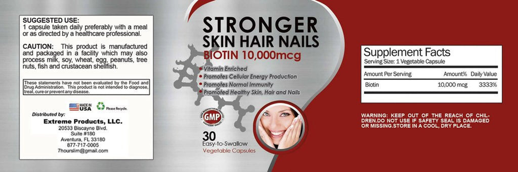 Biotin 10,000mcg and Woman's Hormone Support Combo Pack