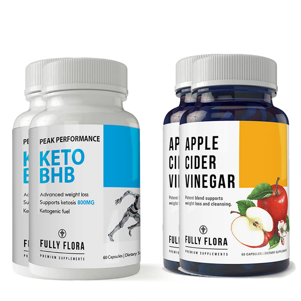 Fully Flora Keto BHB and Apple Cider Combo