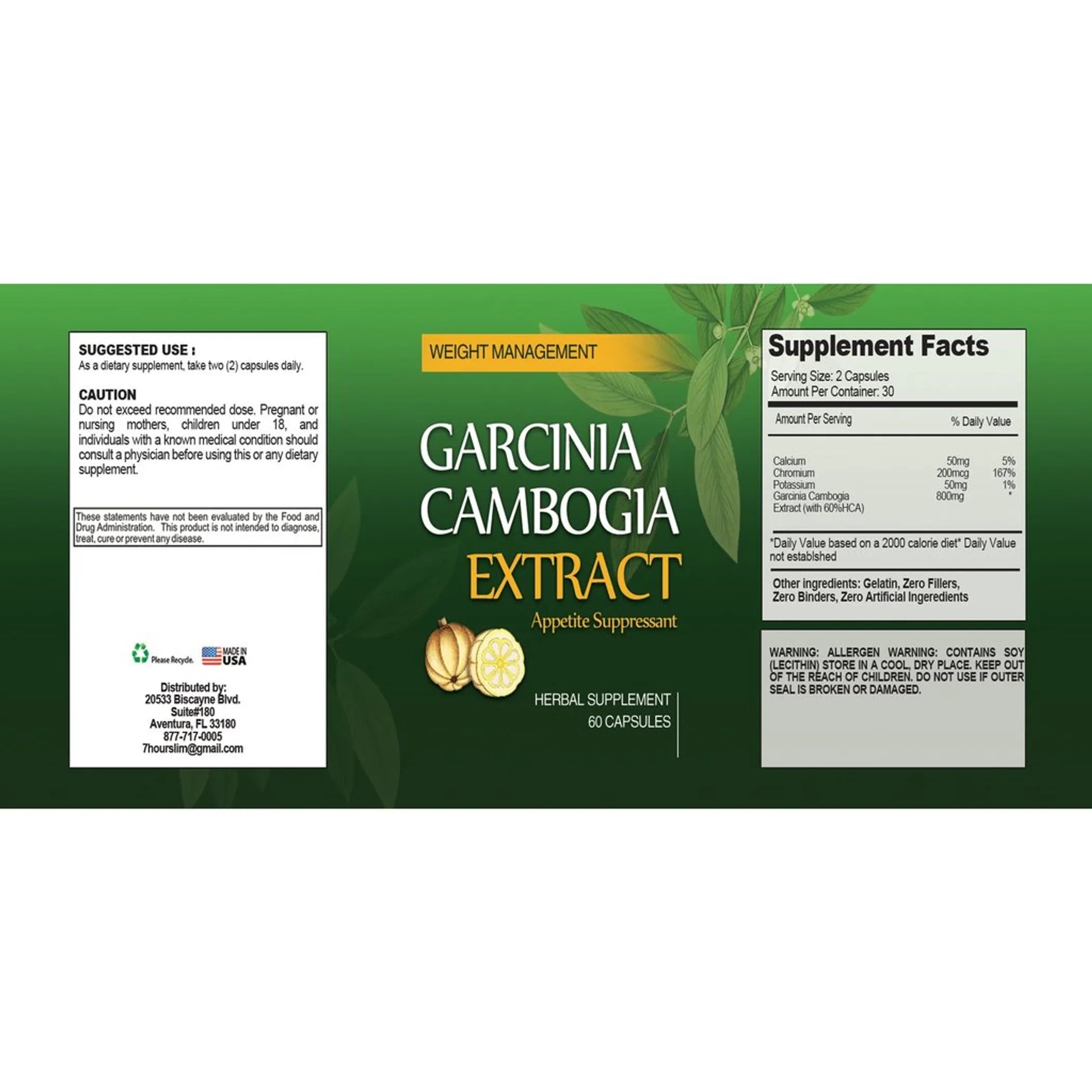 Garcinia Cambogia Extract and L-Carnitine Combo Pack