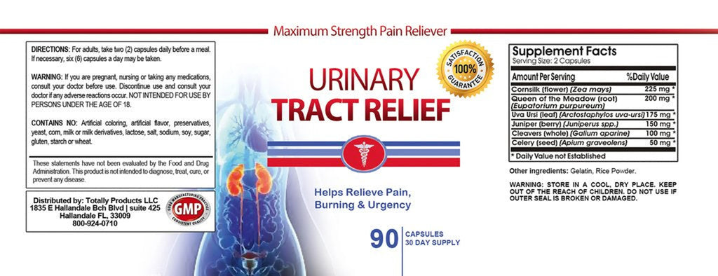 Urinary Tract Relief and Pomegranate Extract Combo Pack
