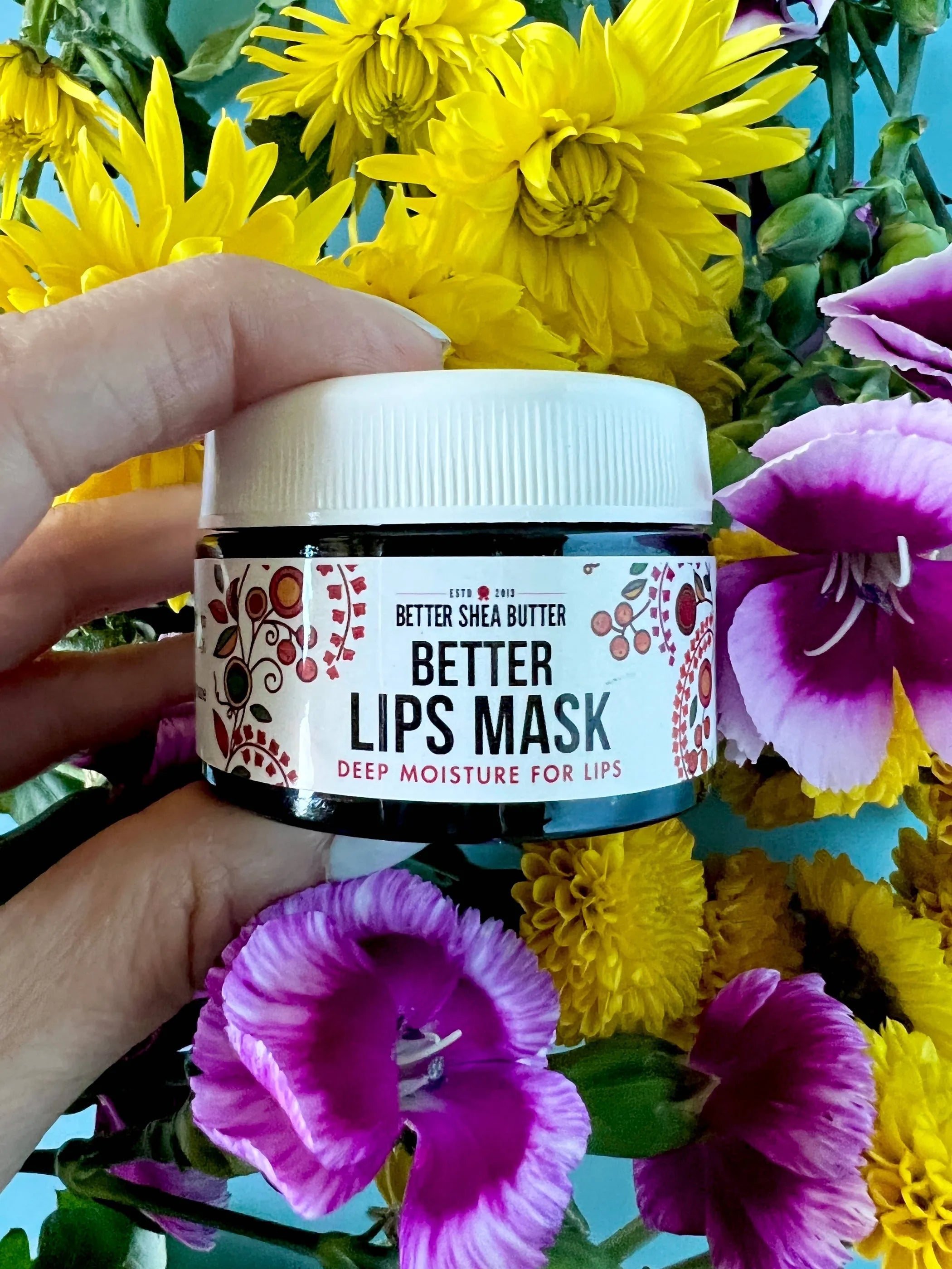 Lip Mask (Overnight), Creamy Lip Balm w/ Raw Shea Butter
