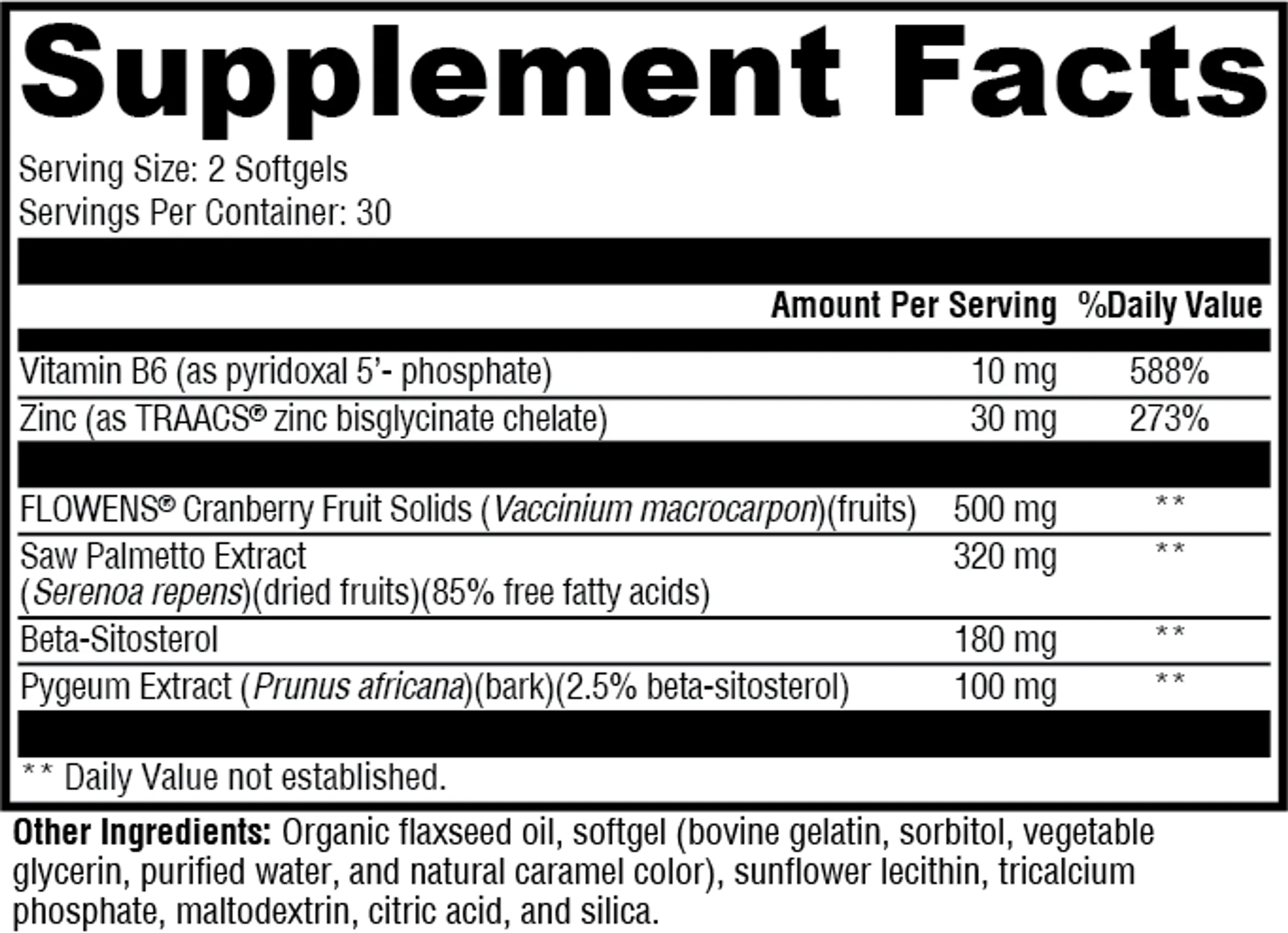 Tomorrow's Leaf Prostate Health Support