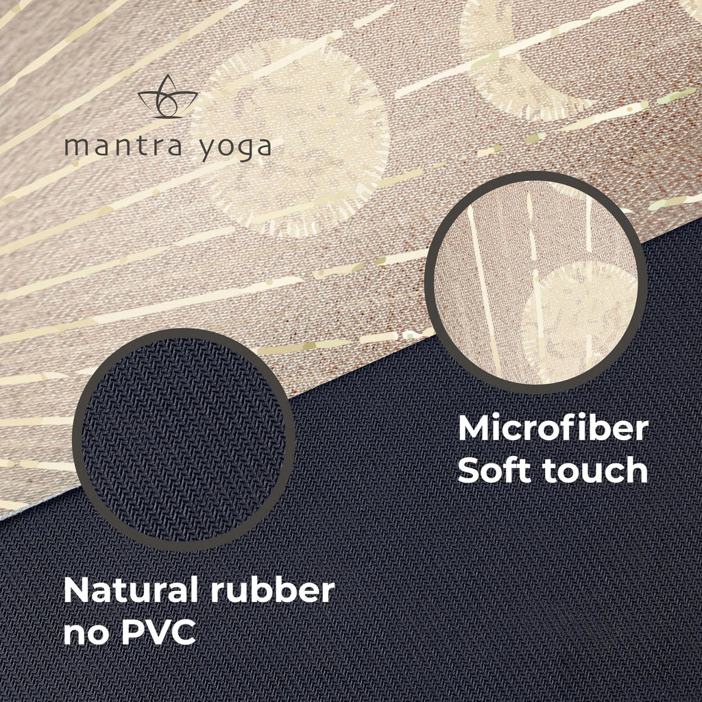 1.5mm Foldable Fitness & Exercise Mat with Bag Lightweight Compact & Eco Friendly Non Slip & Washable For All Types of Yoga 72  L x 24  W 2.6 lbs