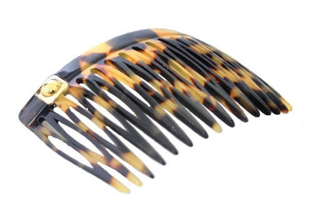 Tokyo Side Hair Comb with Gold Stud