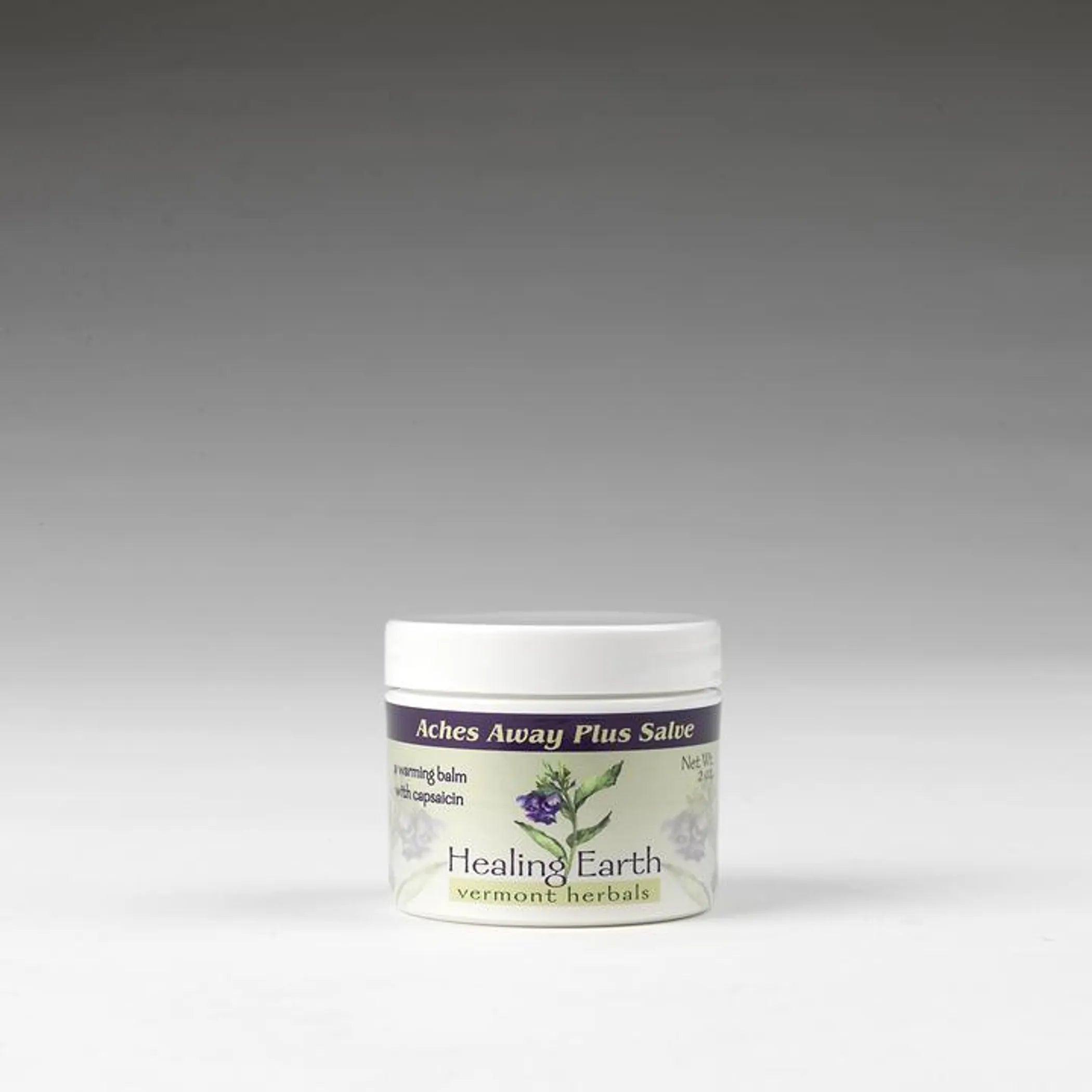 Aches Away Plus Salve Jar (Warming With Capsaicin)